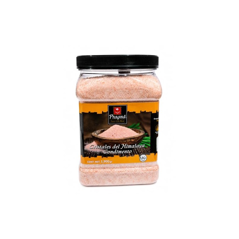 Pragná Cristales del Himalaya Condimento (Sal más equilibrada y saludable