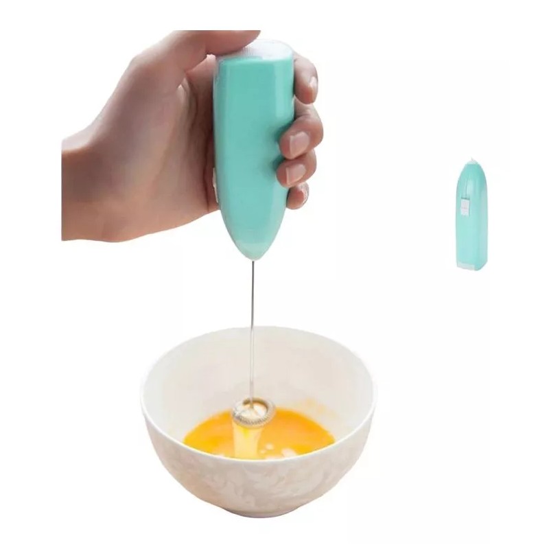 interimport Espumador De Leche Batidor Agitador Cappucino Leche Huevo