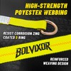 Bolvixor 8 Pack 2" x 96" Lasso Strap - 9900LBS