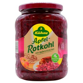 Kühne Apple Red Cabbage, Pack of 6 (6 x 650 g)