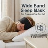 Sleep Mask with Ear Muffs - 2 in 1 Light