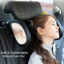 Hopeas Car Headrest for Children and Adults Pillow Neck Support Car Seat Adjustable