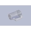 Hunersdorff 935000 Graduated Can with Closed Handle, White/Blue, 500 ml