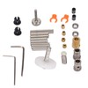 Double Pulley Extruder Kit Double Concave Gear Design Stable Feed