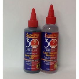 Salon Pro 30sec Super Hair Bond Glue 4oz & Salon Pro 30sec Super Hair Bond Remover 4oz