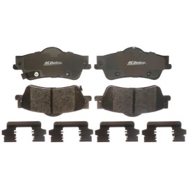 ACDelco Gold 17D1352MHPVF1 Enhanced Performance Semi-Metallic Rear Disc Brake Pad Set (Police)
