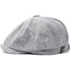 Yixda Herren Schiebermütze Barret Cap Unisex Sommer Atmungsaktiv Schirmmütze Kappe