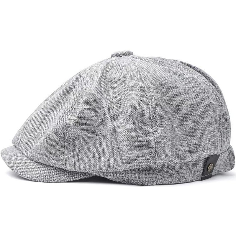 Yixda Herren Schiebermütze Barret Cap Unisex Sommer Atmungsaktiv Schirmmütze Kappe