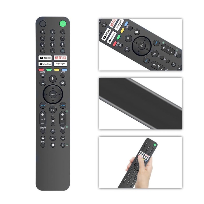 Replacement for Voice Sony TV Remote Control, Compatible for Voice