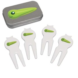 Azeeda 'Entzückende Kaulquappe' Golf Divot Werkzeug Geschenkset (GO00065943)