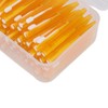 60Pcs Interdental Brush Practical Slim Braces Cleaner with PP Handle