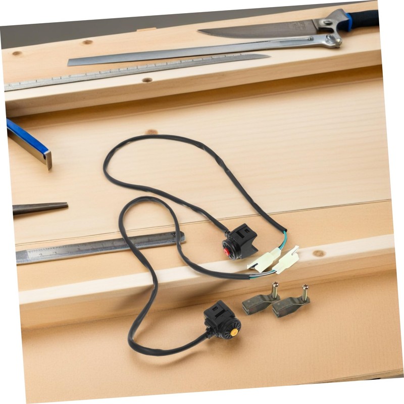 Outanaya 2pcs Motorcycle Kill Stop Switch Ignition Replacement for ATV