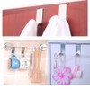 12 Pcs Over The Door Hooks Stainless Steel Hook Hangers