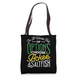 Jamaican Traditional Cuisine Food Lover Ackee & Saltfish Tote Bag