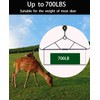 WHSSFINE Deer Hanger for Skinning, Deer Hunting Game Hoist Pulley