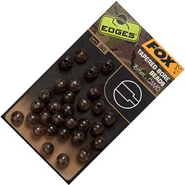 Fox Edges Camo Tapered Bore Beads: 6mm