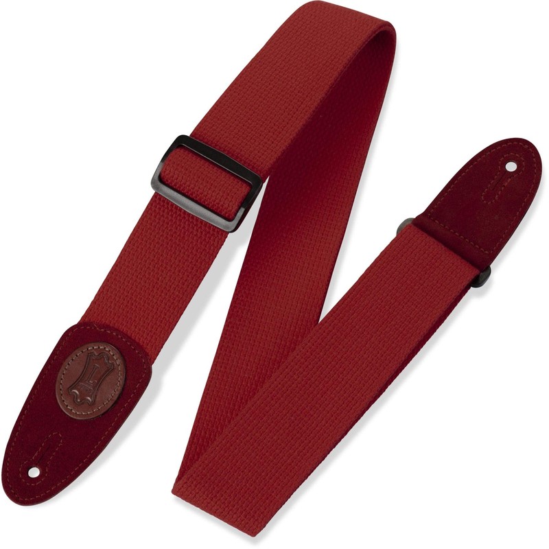 Levy's Leathers Guitar Strap (MSSC8-RED)