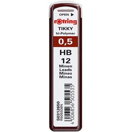 rOtring 600 Mechanical Pencil with Extra Leads | 0.5 mm | Blue All-Metal Body Propelling Pencil | Non-Slip Knurled Grip & Hexagonal Barrel