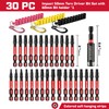 Geinxurn Impact Torx Screwdriver Bits Set, 30 Pieces 2”Magnetic S2