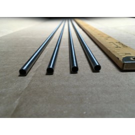Bishop Tube Co. Stainless Steel Tubing,  Type 321,  1/4" O.D. x 36",  4 pieces.