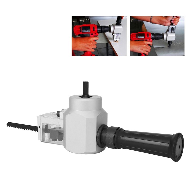 Double Head Metal Cutter Sheet Nibbler Drill Attachment Electric Wood