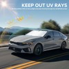 INSAUTO for K5 Windshield Sun Shade Window Sunshade for Kia