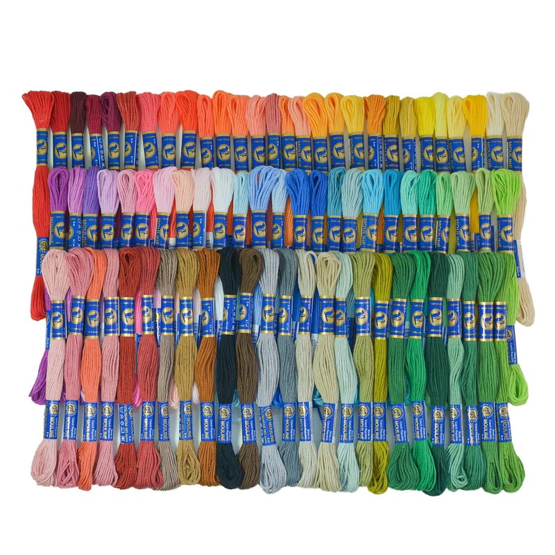 24 Docks of Embroidery Thread Each Approx. 8 m /