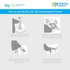 2 Pack Helping Hand Company Compression Stocking Frames Kit. 1x