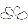 VBESTLIFE Fish Wire Loop Tackle, 4PCS Elastic Fabric Lightweight Fishing