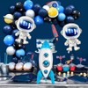 Astronaut Balloons Rocket Balloons for Space Themed Birthday Party Decorations