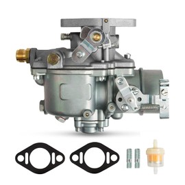 Carburetor Carb 1103-0004 Compatible with 1965-1974 Ford/New Holland Tractor 3000 Series 3 Cyl Replace R4100 R8553 C5NE9510C D3NN9510B E1NN9510BA