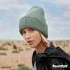 Beechfield B336 Deep Cuffed Beanie Hat, Dusty Green, Unit size