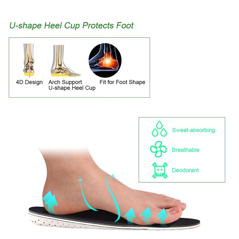 Invisible Height Increase Insoles, Height Increase Insole 2Cm/3Cm/4Cm, Foam Breathable