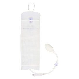 American Hospital Supply Medical Pressure Infusion Bag – 1000ml, IV Pole Infusion Sack with 3-Way Stopcock, Color-Coded Gauge | Medical Supplies & Equipment (1 Each)