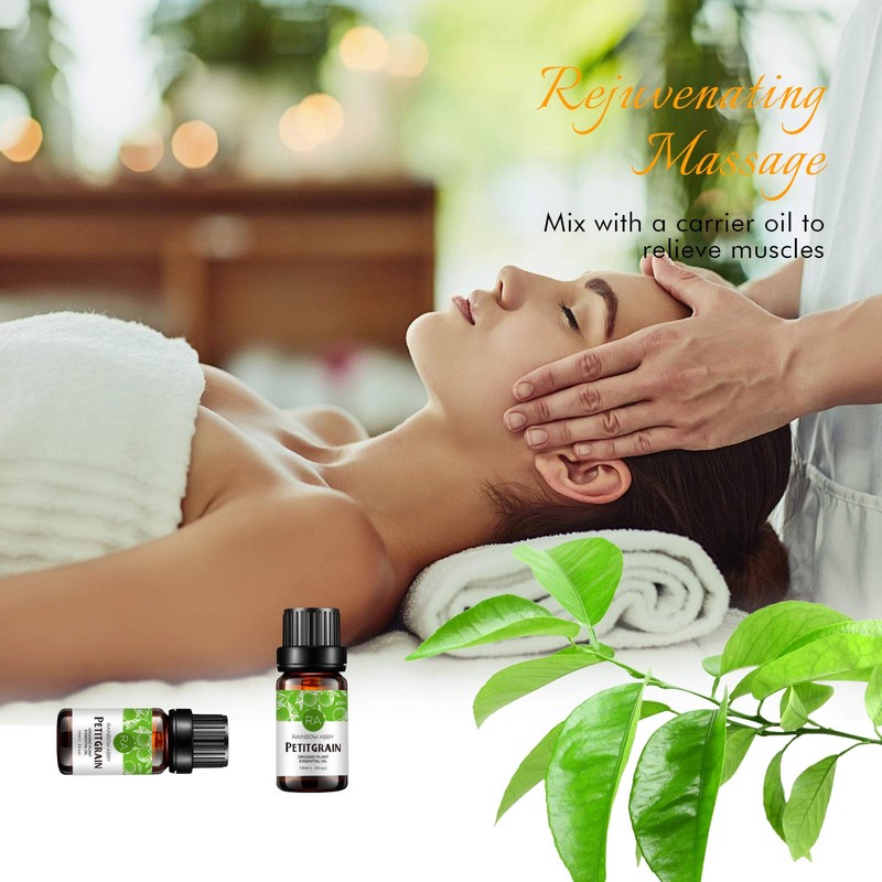 Petitgrain Essential Oil 100% Pure Oganic Plant Natrual Petitgrain Oil