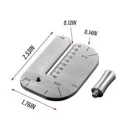 Leather Sewing Aid Tool, Constructed from Durable Stainless Steel, Serves as a Guide for Precise Punching, Equivalent to a Diamond Lace Chisel or Pricking Iron, Ideal for LeatherCraft Projects