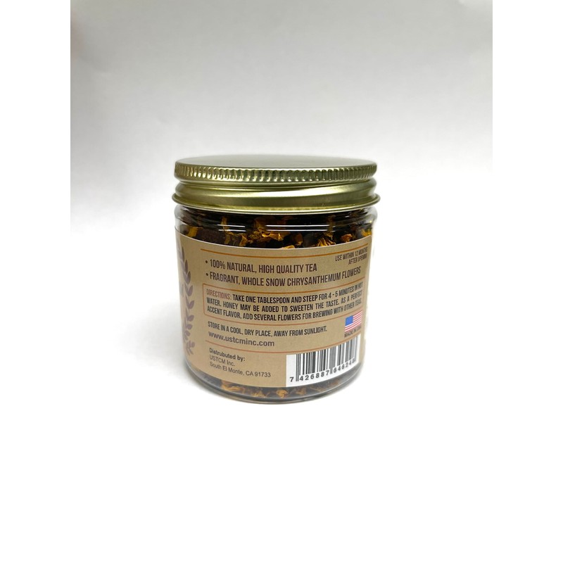 Snow Chrysanthemum Flower Tea Kunlun Snow Daisy 100% Natural (0.5oz)