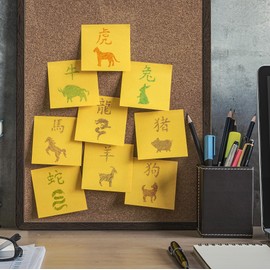 NAKLEO DIY Reusable Plastic Stencil - Chinese Zodiac Sign - Art Craft Wall Painting Pattern Template Scrapbooking Decoupage - Fabric Furniture Wood (30x42cm / 11.7” x 16.5”)