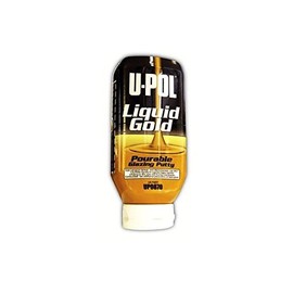 U-Pol Products 0670 LIQUID GOLD Glazing Putty Bottle - 615ml w/hardener