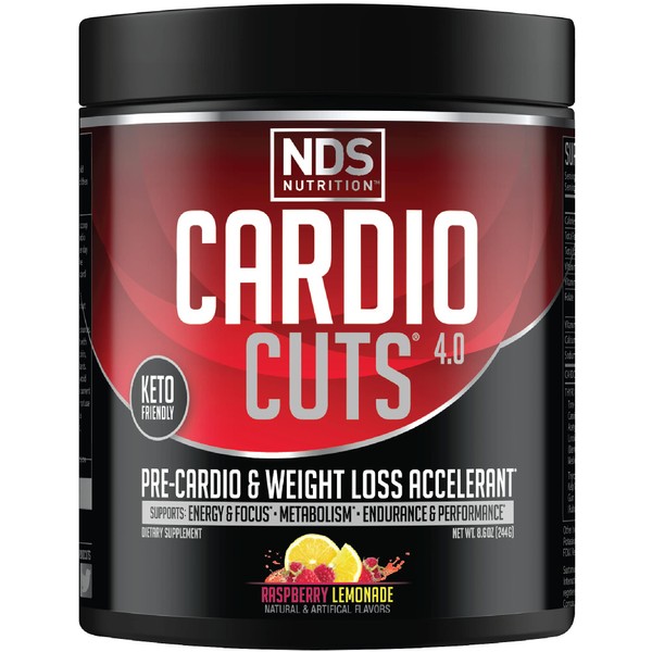 NDS Nutrition Cardio Cuts 4.0 - Raspberry Lemonade - 8.6