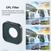 CPL Filter Optical Aluminum Alloy Frame Multi Coated CPL Filter