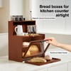 BUTUNITA Bread box for Kitchen Countertop, Farmhouse BreadBoxes for Kitchen