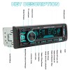 KEPEAK Estereos Para Carros Bluetooth Auto Estereo MP3 Radios Con