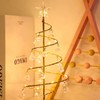 Christmas Crystal Tree Lamp Acrylic Crystal Pendant Christmas Decorative Desk