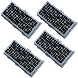 HQRP HEPA Filter 4-Pack compatible with Miele S514 S516 S518 S524 S528 S544 S548 S558 Canister Vac Vacuum Cleaner