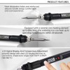 TriLine 80W Display Soldering Iron Kit Adjustable Temperature Welding Tool,