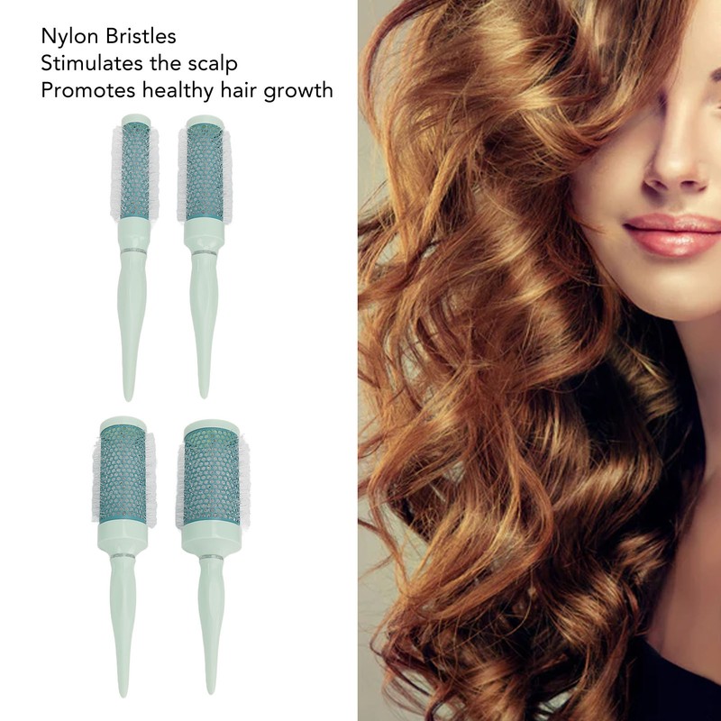 Round Brush Set Reduce Frizz Static Proof Massage Scalp Roll
