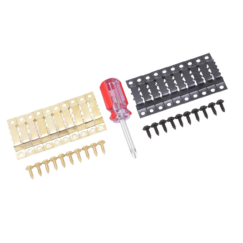 600PCS Sawtooth Picture Hangers Double Hole Sawtooh Frame Hanging Hooks