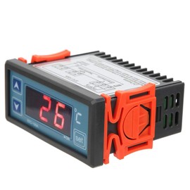 STC-100A Temperature Controller,Digital Temperature Control Equipment Refrigerating Heating Mode Thermostat -50℃-99℃ Range for 3D Printer Freezer Fridge Hatching