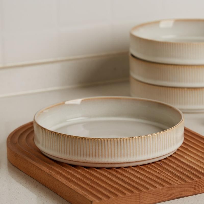 Famiware Star 8.25'' Stoneware Large Pasta Bowl (Set of 4)